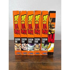 Dragon Ball Z Seasons 1-6 DVD Box Set Digitally Remastered Funimation Anime